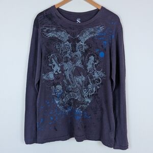 Decree Long Sleeve Graphic Shirt